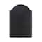 16" x 24" Scalloped Arch Wall Mirror in Black Metal Frame by Ashland®